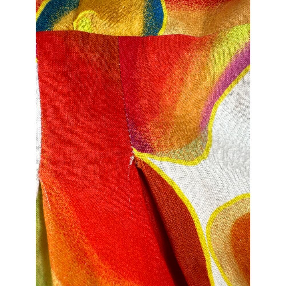 Farm Rio Cashew Juice print midi dress size L - Picture 9 of 10